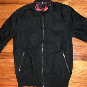 Black bomber jacket from h&m